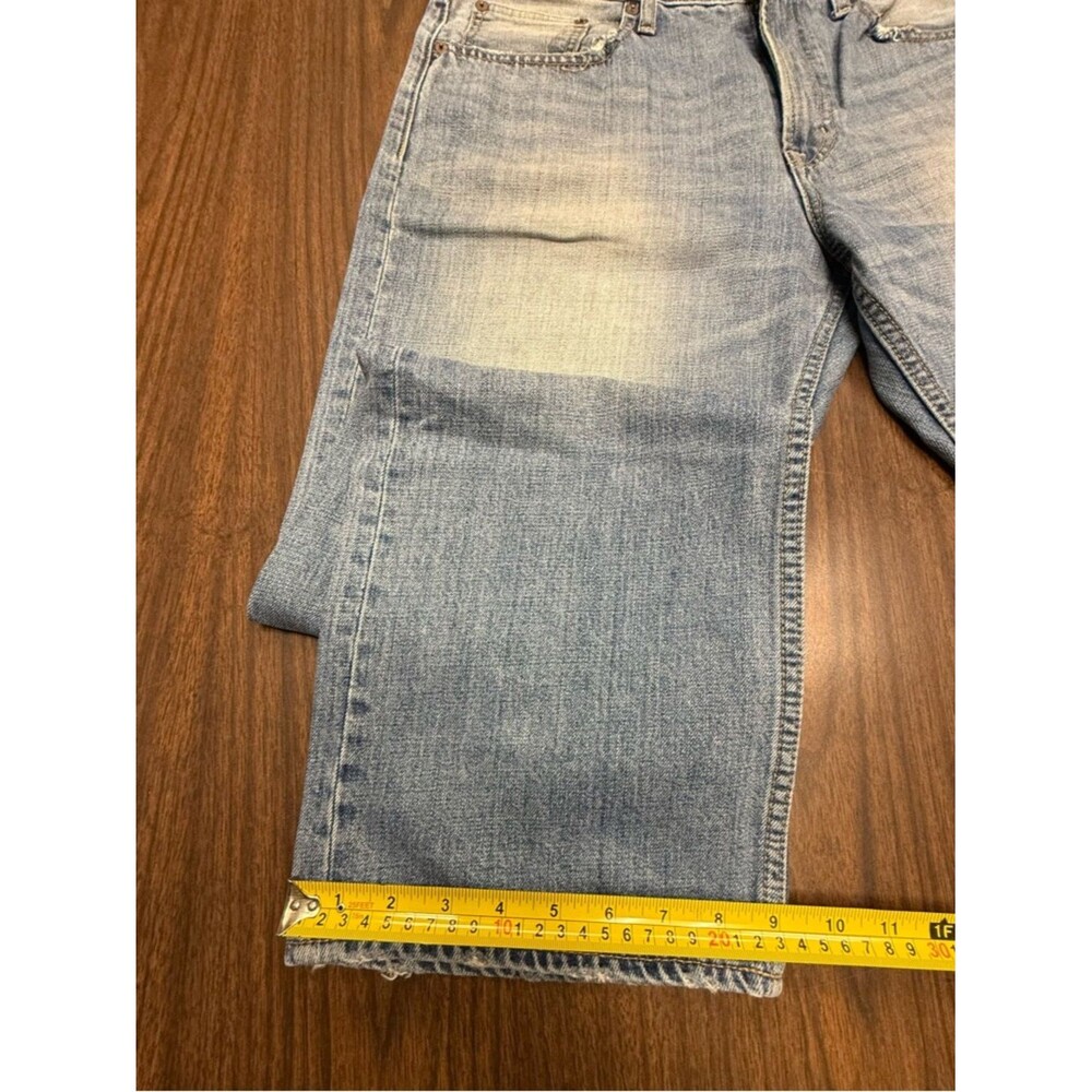 American Eagle Outfitters Men’s Light Wash Relaxed Jeans Size 34” x 34” - Picture 11 of 16